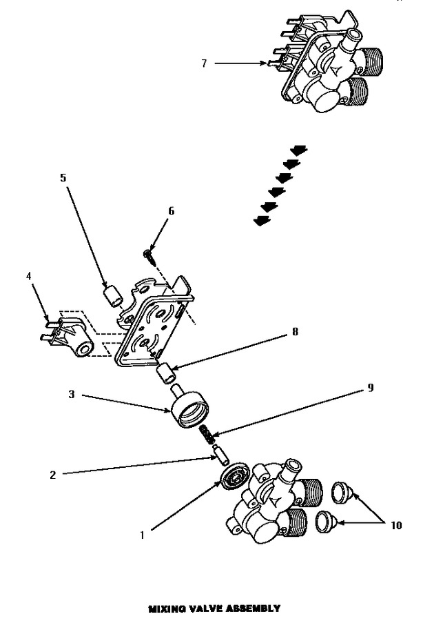 Diagram for CW4202W (BOM: PCW4202W)