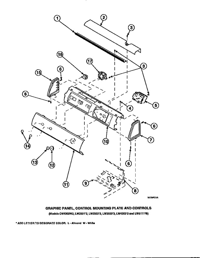 Diagram for LW6153WB (BOM: PLW6153WB A)