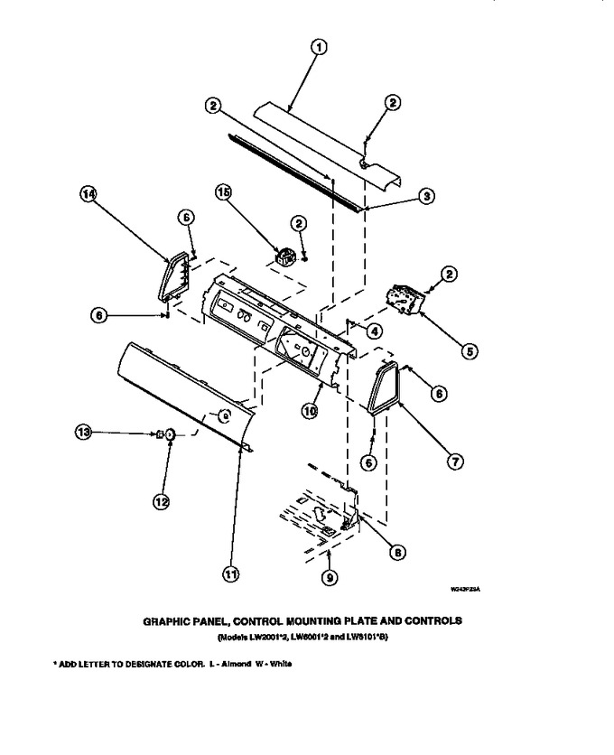 Diagram for LW8201L2 (BOM: PLW8201L2 A)