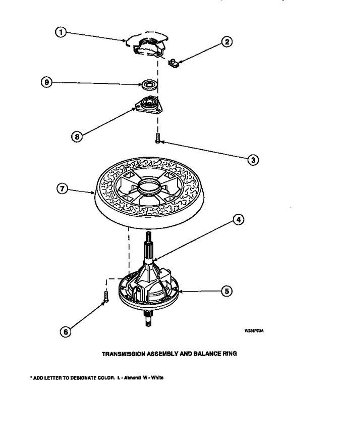 Diagram for LW3502L2 (BOM: PLW3502L2 A)