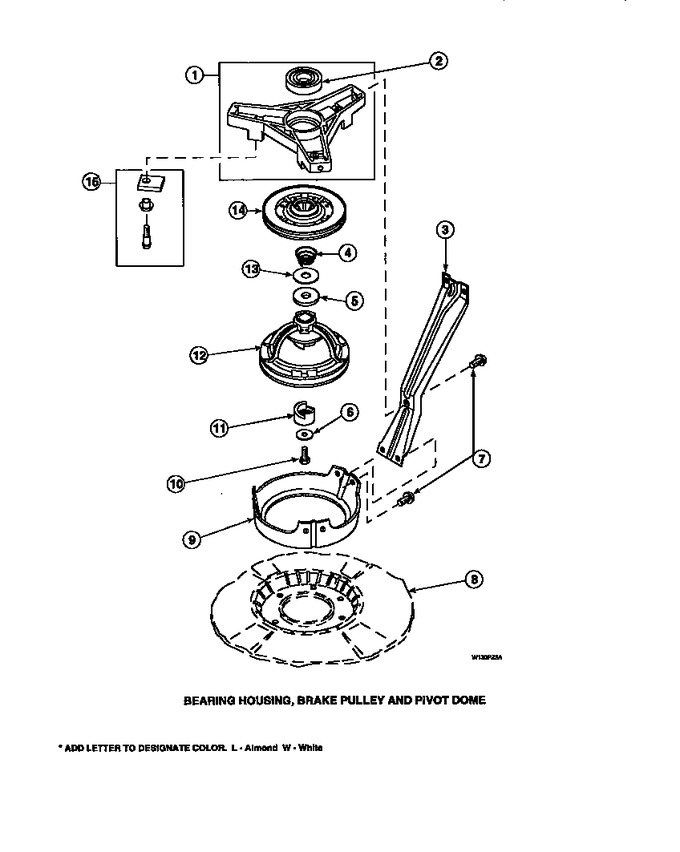 Diagram for LW7503L2 (BOM: PLW7503L2 A)