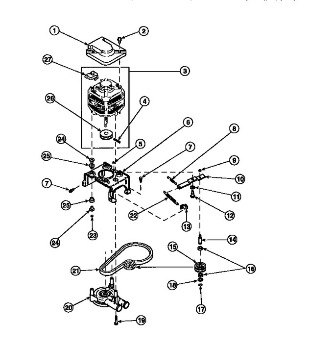 Diagram for LW7503L2 (BOM: PLW7503L2 B)