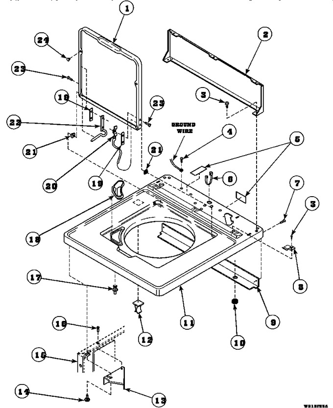 Diagram for LW8201W2 (BOM: PLW8201W2B)