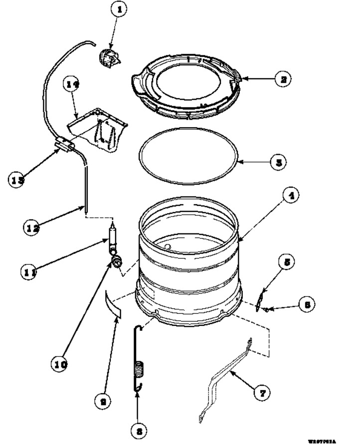 Diagram for LW6001W2 (BOM: PLW6001W2A)