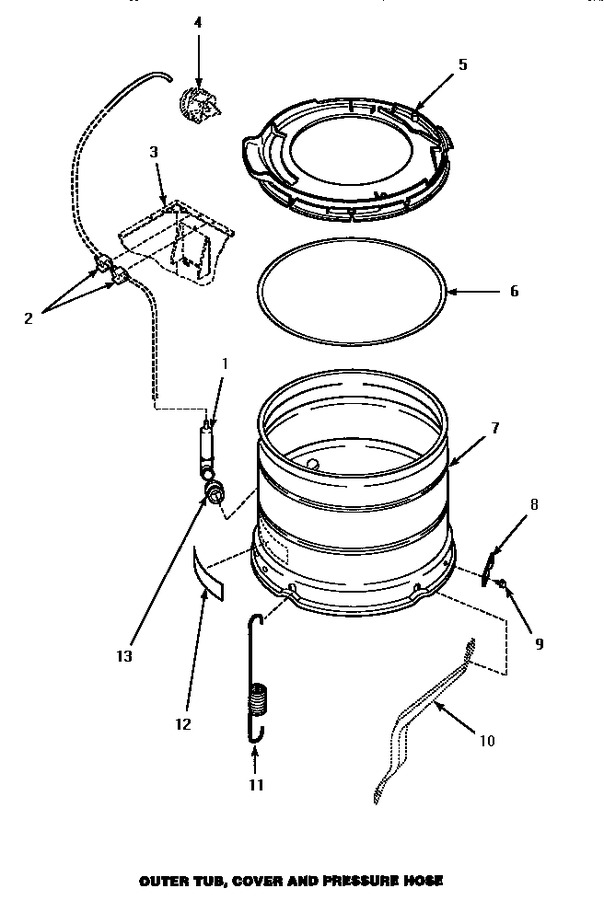 Diagram for LW8403W (BOM: P1163305W W)