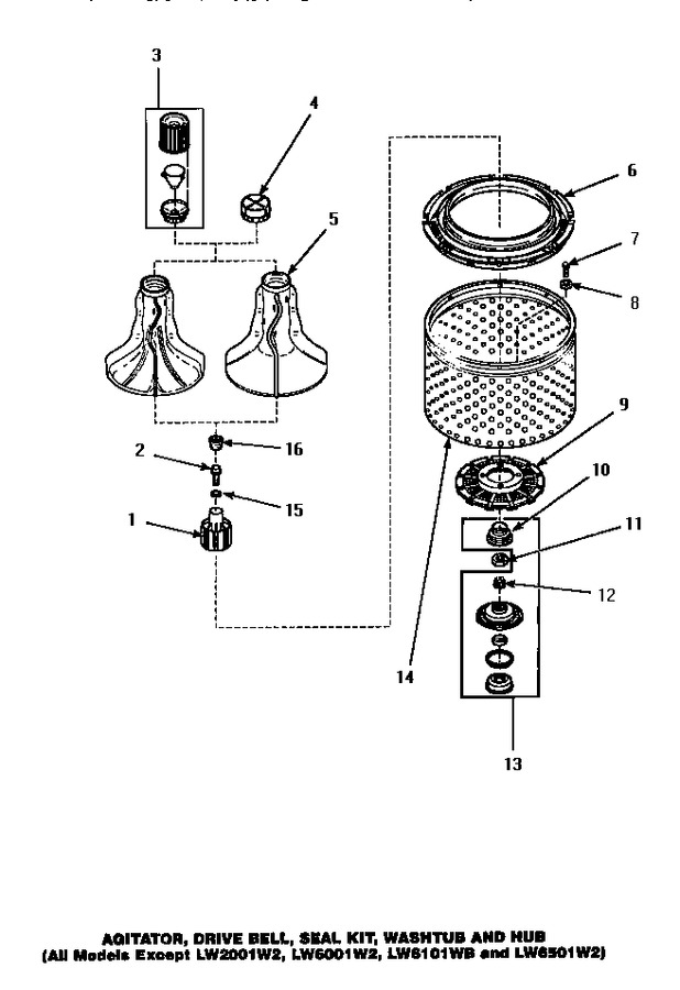 Diagram for CW9203W2 (BOM: PCW9203W2 A)