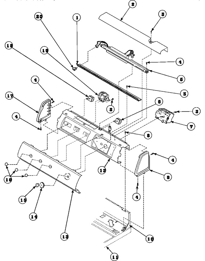 Diagram for LW6111WB (BOM: PLW6111WB B)