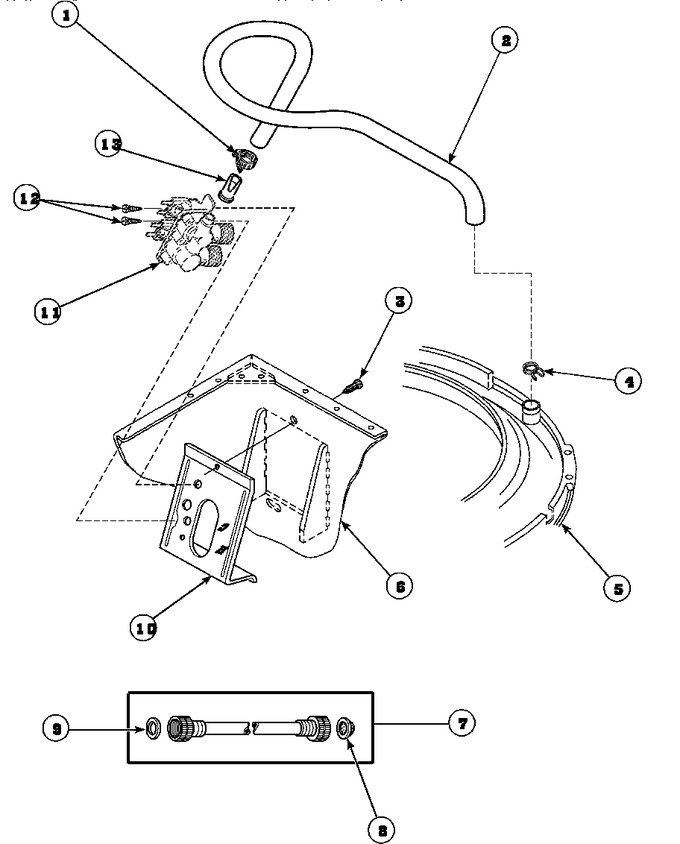 Diagram for LW6111WB (BOM: PLW6111WB B)