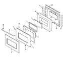 Diagram for 03 - Door-lower (cwe4800acs/cwe5800acs)