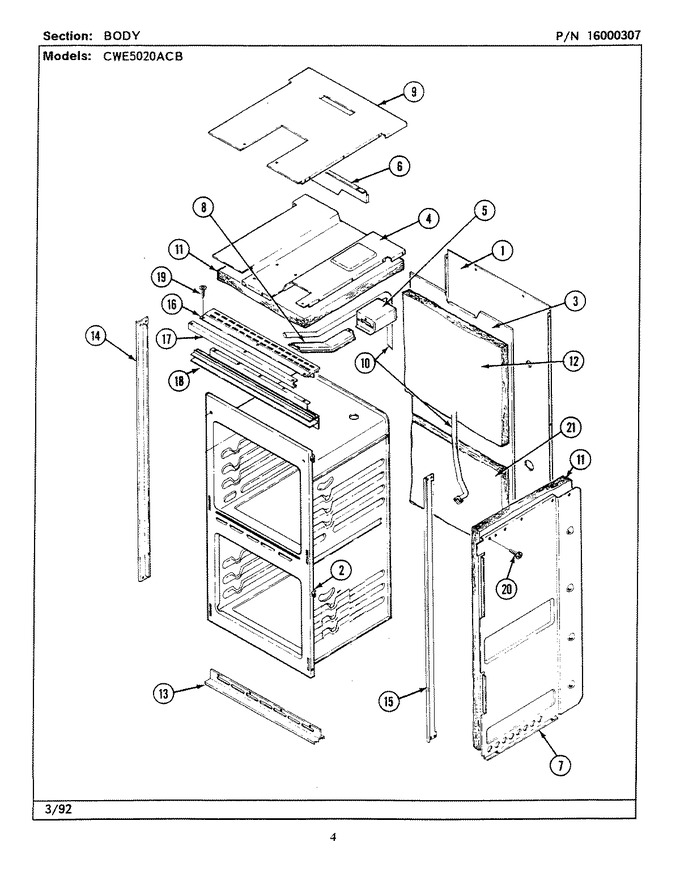 Diagram for CWE5020ACB