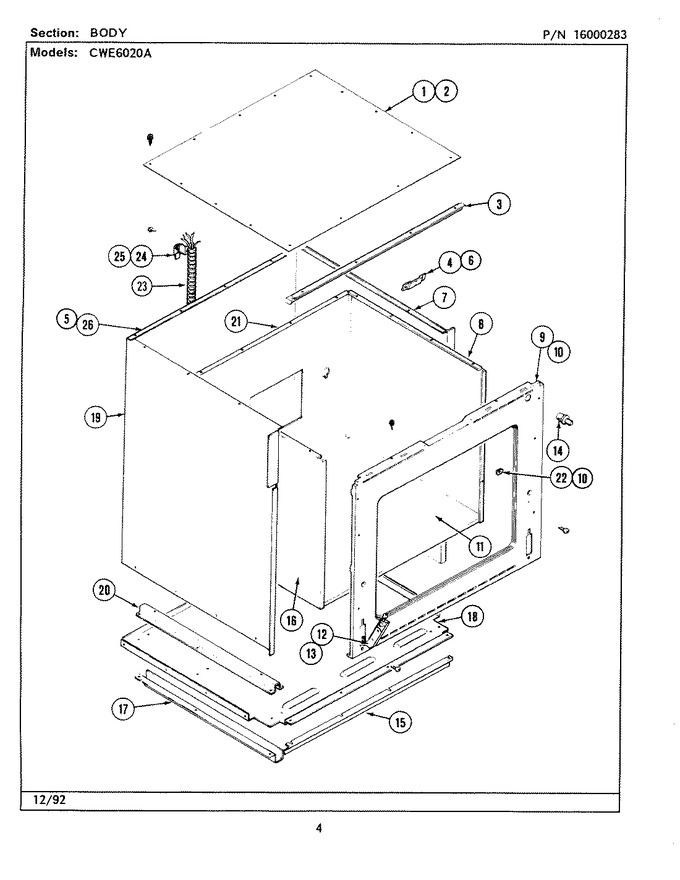 Diagram for CWE6020ACB