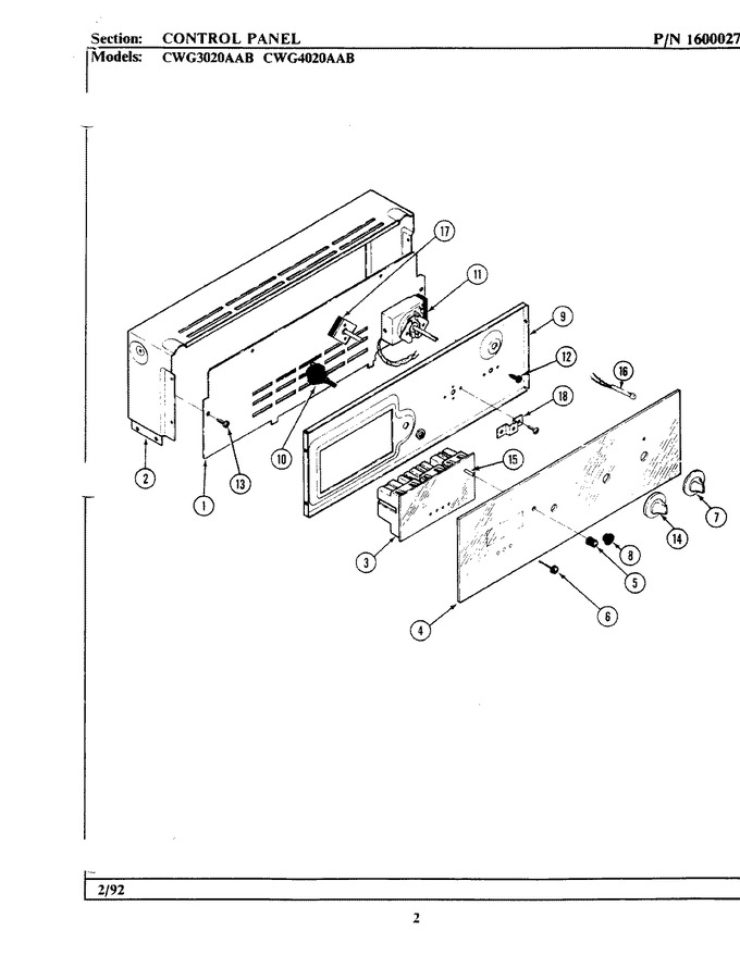 Diagram for CWG4020AAB