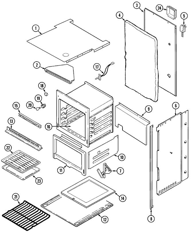 Diagram for CWG3100AAE