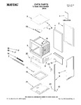 Diagram for 01 - Oven Parts