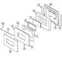 Diagram for 02 - Door (upper & Lower)