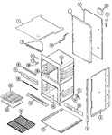 Diagram for 04 - Oven/body