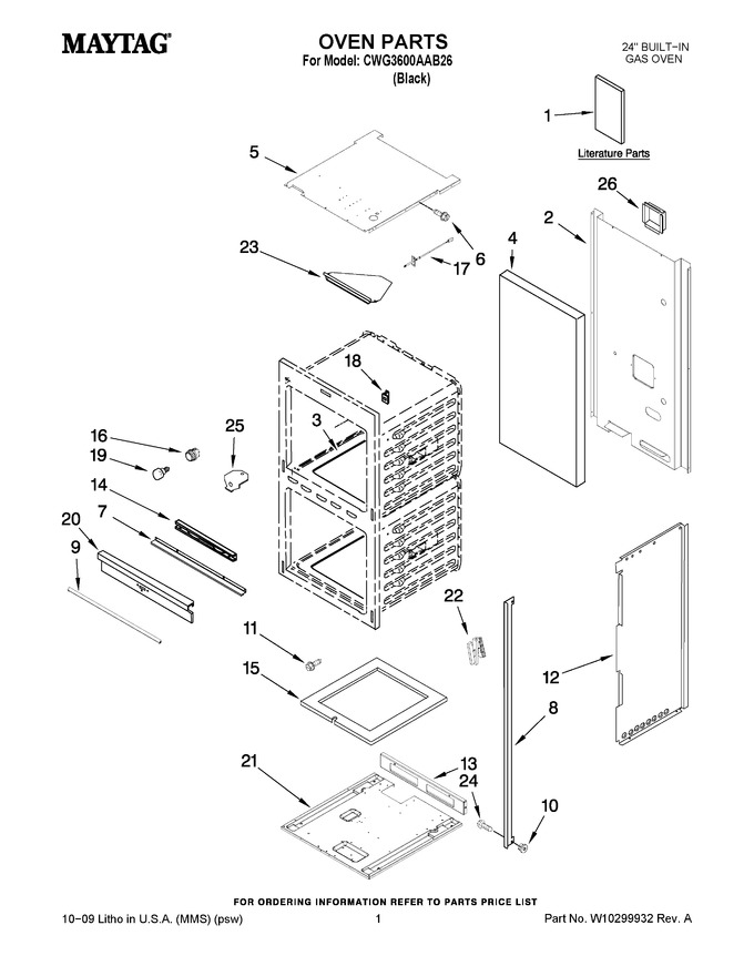 Diagram for CWG3600AAB26