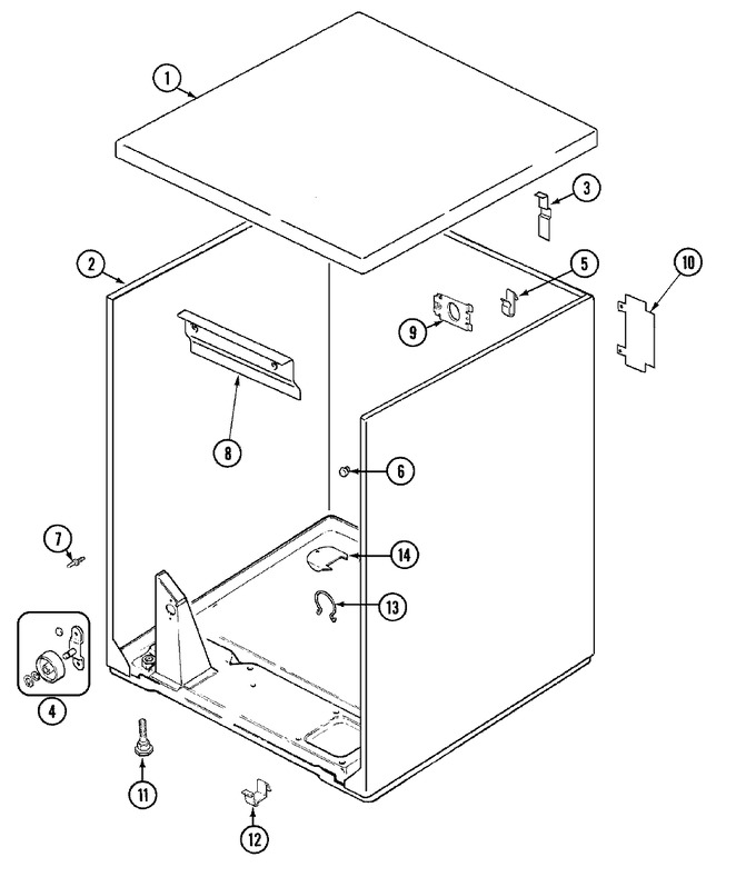 Diagram for CYG1004AWW