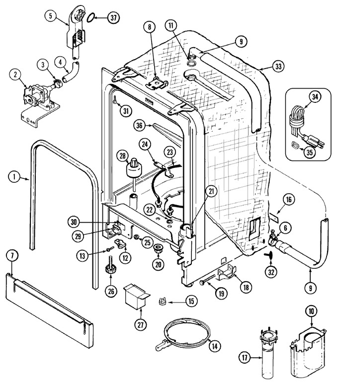 Diagram for MDB2200AWE