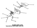 Diagram for 09 - M110063 Door Latch