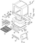 Diagram for 05 - Oven/base