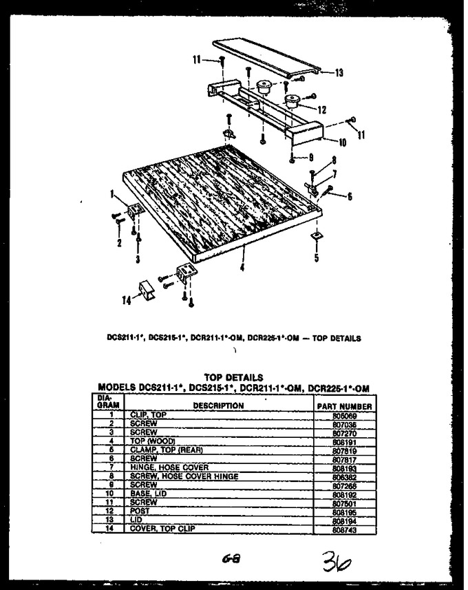 Diagram for DCS215-1W (BOM: DCS21501W)