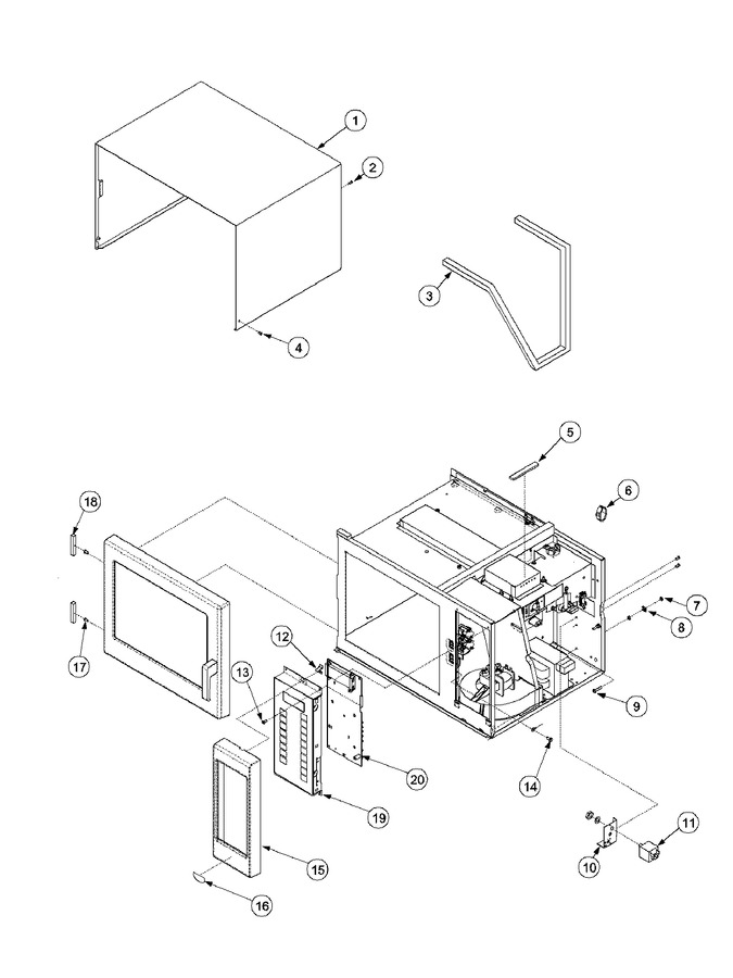 Diagram for RCS511 (BOM: P1327809M)