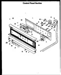 Diagram for 04 - Control Panel Section