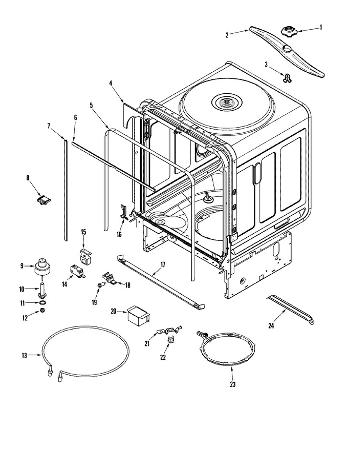 Diagram for MDB6650AWW