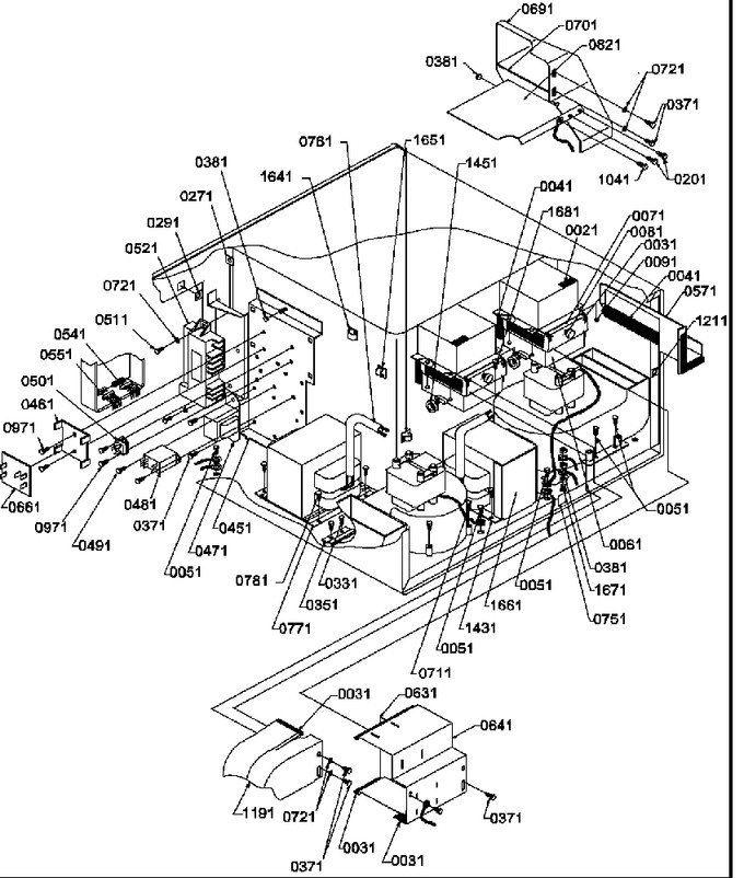 Diagram for DE1600I (BOM: P1300503M)