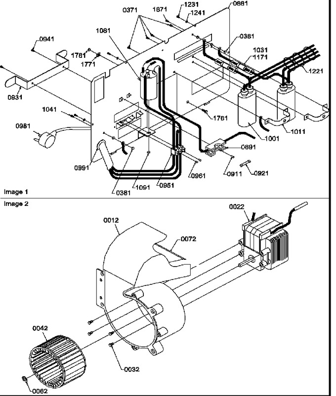 Diagram for DE1200D (BOM: P1300502M)