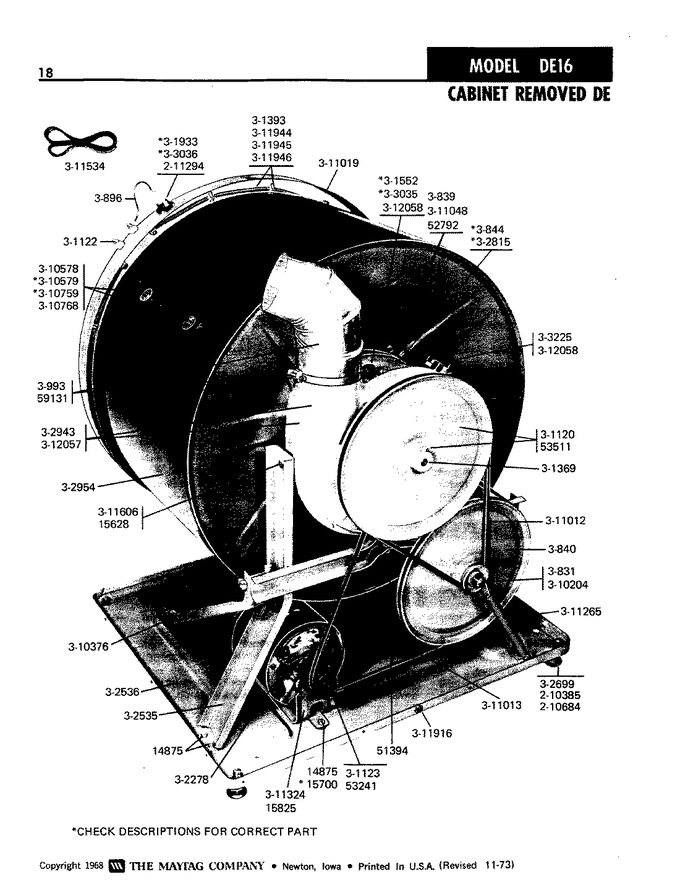 Diagram for DE16CT