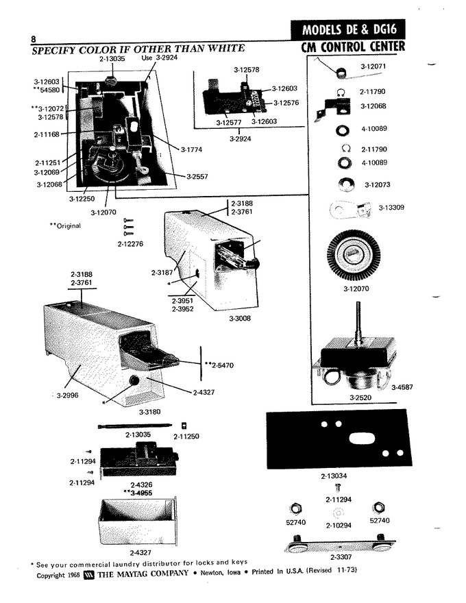 Diagram for DE16CM