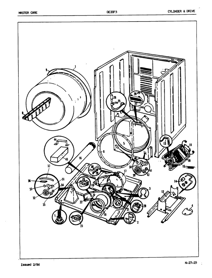 Diagram for DE20F5HW