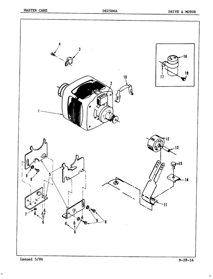 Diagram for DE25D6WW