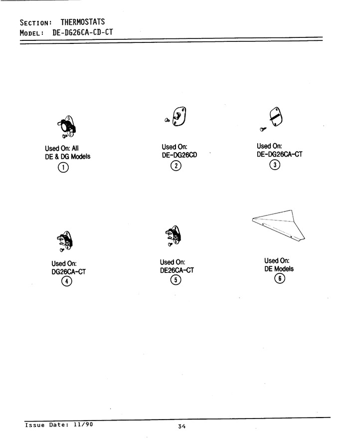 Diagram for GDE26CA