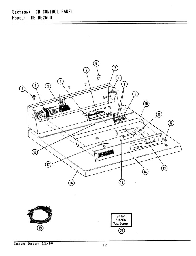 Diagram for GDE26CD