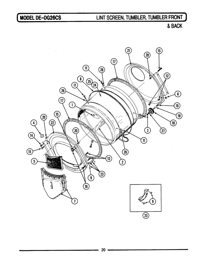 Diagram for LDE26CS