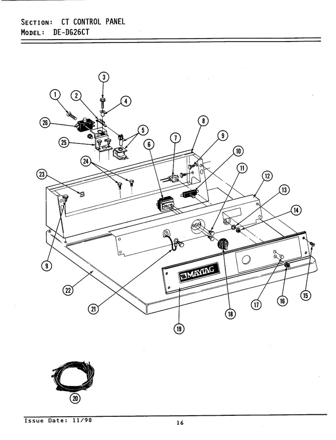 Diagram for GDG26CT