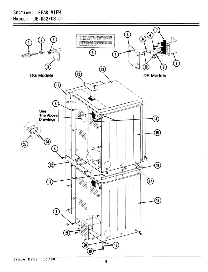 Diagram for LDG27CT