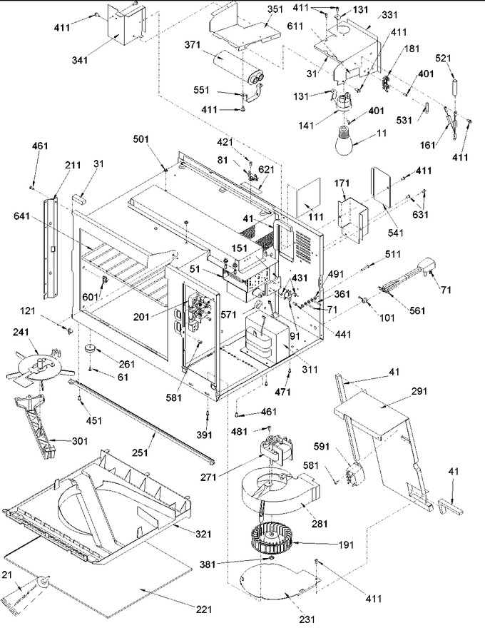 Diagram for URS511M (BOM: P1324502M)