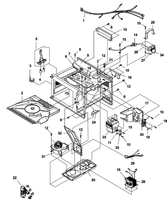 Diagram for RS511P (BOM: P1330212M)