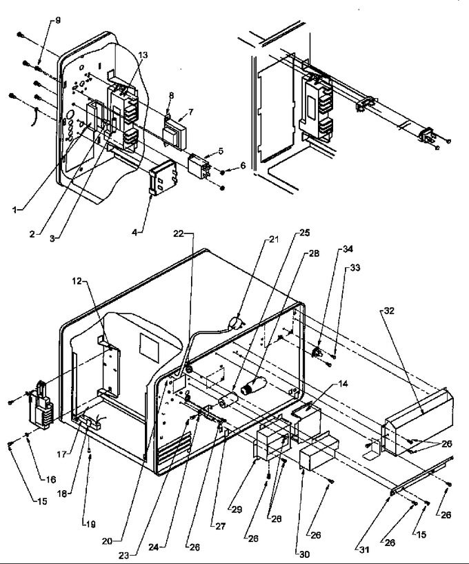 Diagram for DEFS9001 (BOM: P1189701M)