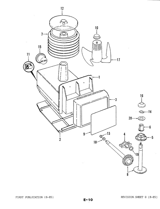 Diagram for DICNF17 (BOM: EY45A)