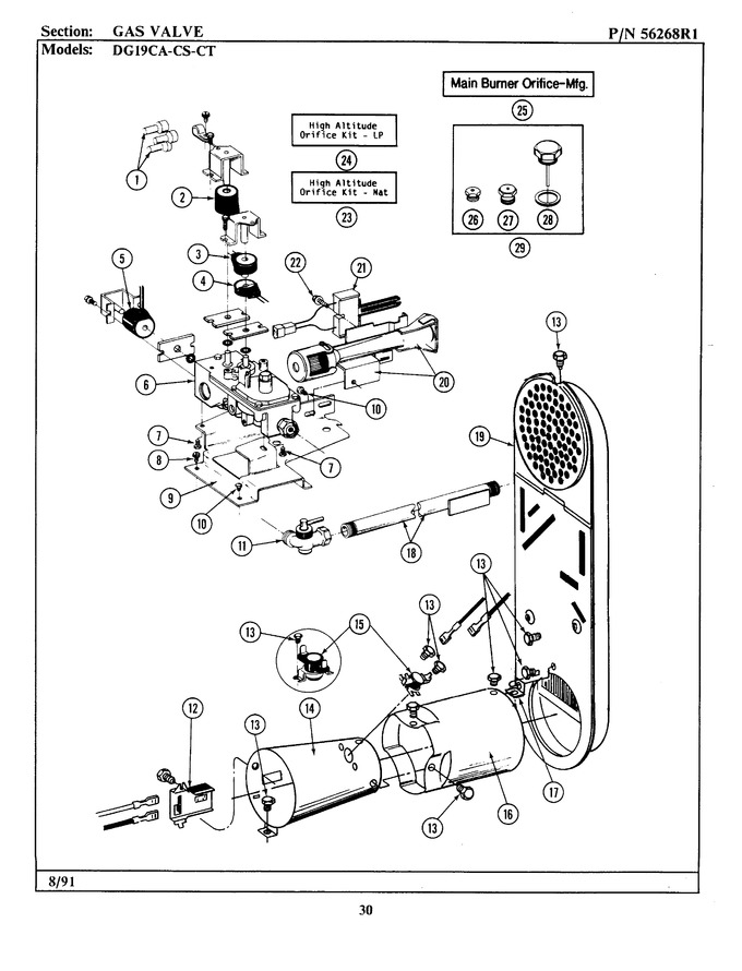 Diagram for LDG19CT