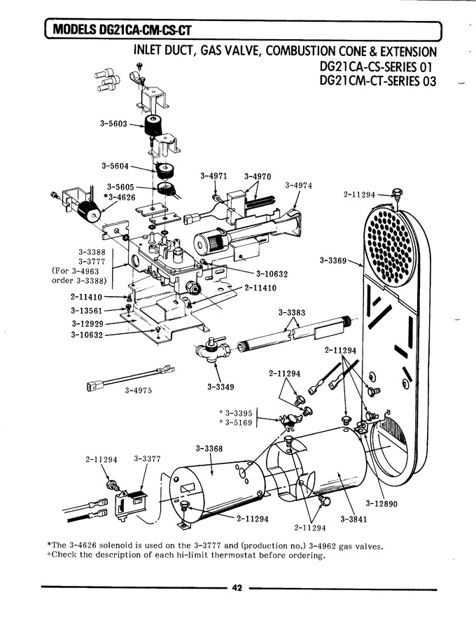 Diagram for DG21CT