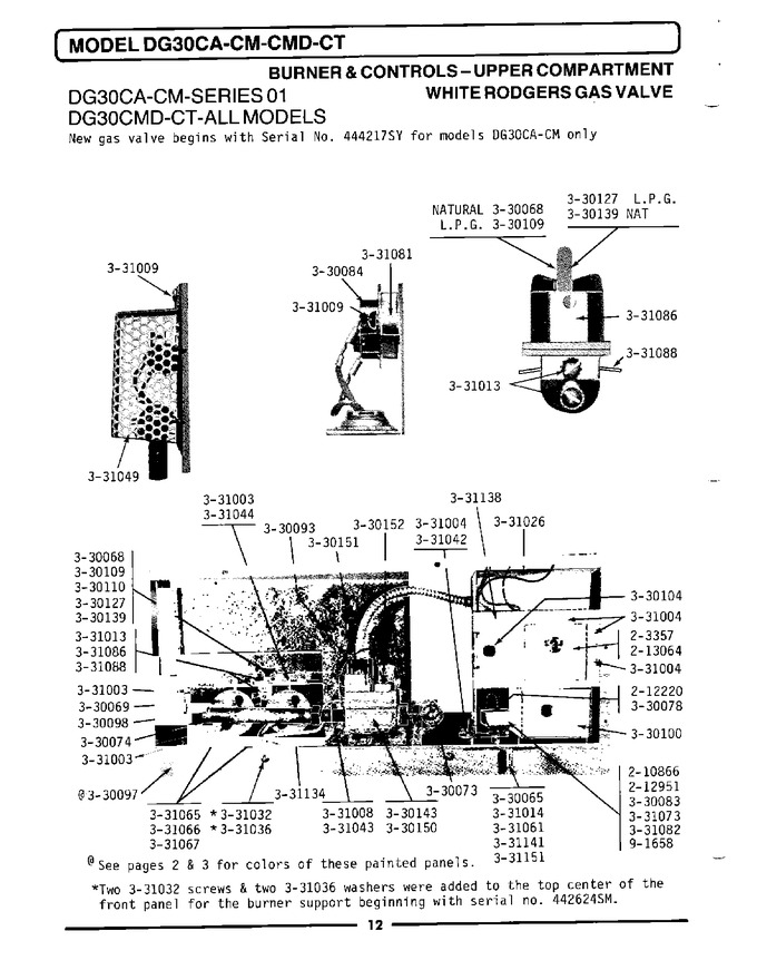 Diagram for LDG30CMD