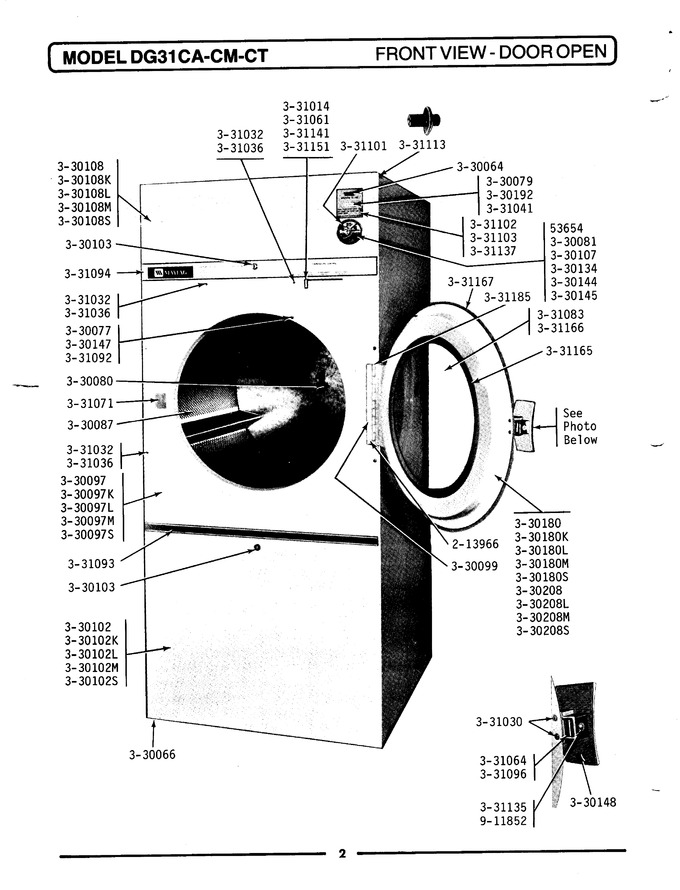 Diagram for GDG31CM