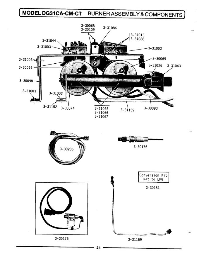 Diagram for LDG31CM