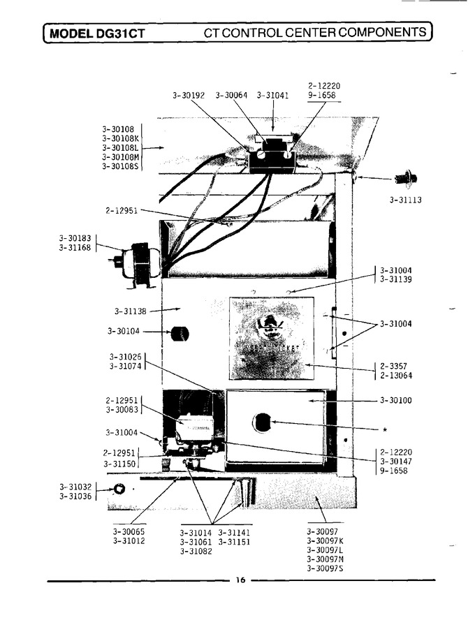 Diagram for LDG31CT